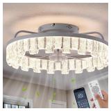 Dalouguan 20 Caged Ceiling Fan wLight
