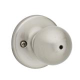 Kwikset Polo Privacy Door Knob Satin Nickel 1-Pk