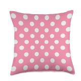 Polka Dot 18x18 Throw Pillow