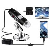 Bysameyee USB Digital Microscope 40X-1000X