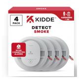 Kidde 5-inch Smoke Detector 4 Pack