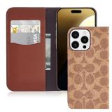 Coach Wallet Folio iPhone 16 Pro Max Case