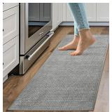 Tyrot Kitchen Rug 20x47 Grey