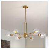 APBEAMLighting 6-Light Sputnik Chandelier