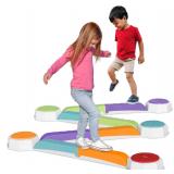 Acorn Avenue 13-Pc Kids Balance Beam Set
