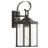 Progress Lighting 1-Light Bronze Outdoor Wall...