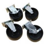 Husky 5-in. Black Caster Kit