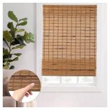 Bmboeuii Bamboo Roman Shade 60W x 72H