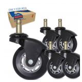 AXL IKEA Chair Wheels 10mm Stem 2.5in