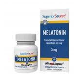 Superior Source Melatonin 3mg 60 Count Tablets