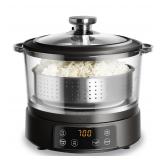 COOK WITH COLOR 3L Glass Mini Rice Cooker