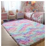 chovy Faux Fur Area Rug 3x5