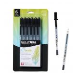 SAKURA Gelly Roll Fine Black 6-Ct Pens