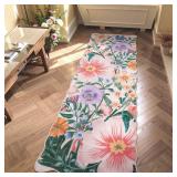 Zealude Floral Runner Rug 2x6
