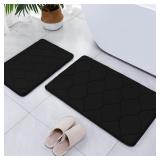 SWEMSTAR Bath Rug Set 2pc 17x2420x30 Sage