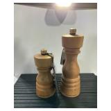 Cole  Mason Wood Salt  Pepper Set