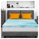 IULULU Full 3-Inch Gel Memory Foam Topper