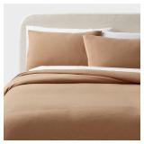 Threshold King Jersey Duvet  Sham Set