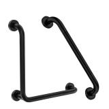 in. L-Shaped Shower Grab Bar