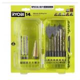 Ryobi 14-Pc. Drilling Set