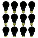 Sunlite 75W Incandescent A19 Black Light Bulb