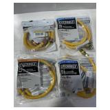 EVERBILT Gas Connector Kit 4ft 12  58