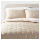 Threshold FullQueen Khaki Comforter Set