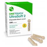 OneTouch Ultra Soft 2 Lancets 30G 100 Ct