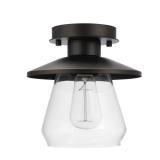 Hampton Bay 1-Lt Bronze Semi-Flush