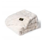 Minky Couture Hugs Blanket Adult Cream