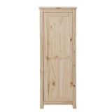 Unfinished Pine Accent Cabinet 48H x 18W x 15D
