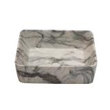 5 in. White Rectangular Vessel Sink