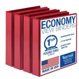 Samsill 1.5 Inch 3 Ring Binders 4-Pack