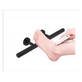 BWE 12 in. Wall Mounted Shower Footrest Bar