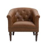 Uixe 30 Brown Leather Arm Chair