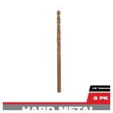 Milwaukee 18in Cobalt Drill Bit 5-Pack