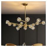 WECHAET 39.4 Sputnik Chandelier