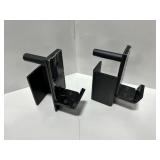 Black Gym Equipment J-Hooks