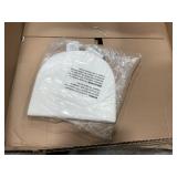 White U-Shaped Cushion