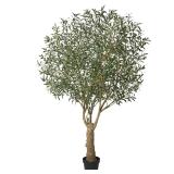 VeriNatural 8ft Faux Olive Tree