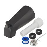 Everbilt Matte Black Tub Spout w Diverter