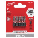 Milwaukee 1 TORX T25 Insert Bit 5-Pk