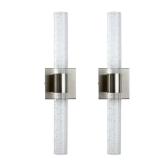 KAISITE 4-Light Brushed Nickel Wall Sconce