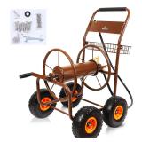 WERMAH 300ft Garden Hose Reel Cart