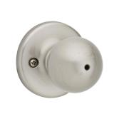 Kwikset Polo Privacy Door Knob Satin Nickel 1-Pk