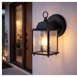 HomeDecor Black Outdoor Lantern Light