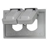Leviton 1-Gang Weatherproof Outlet Cover