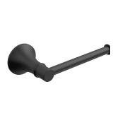Glacier Bay Matte Black Toilet Paper Holder