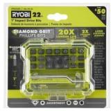RYOBI 22 PC. 1 Impact Drive Bits