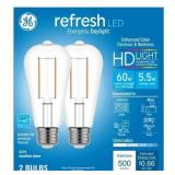 GE Refresh 60W Eq. LED Daylight Bulbs